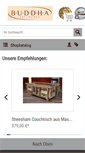 Mobile Screenshot of buddha-art-lounge.de